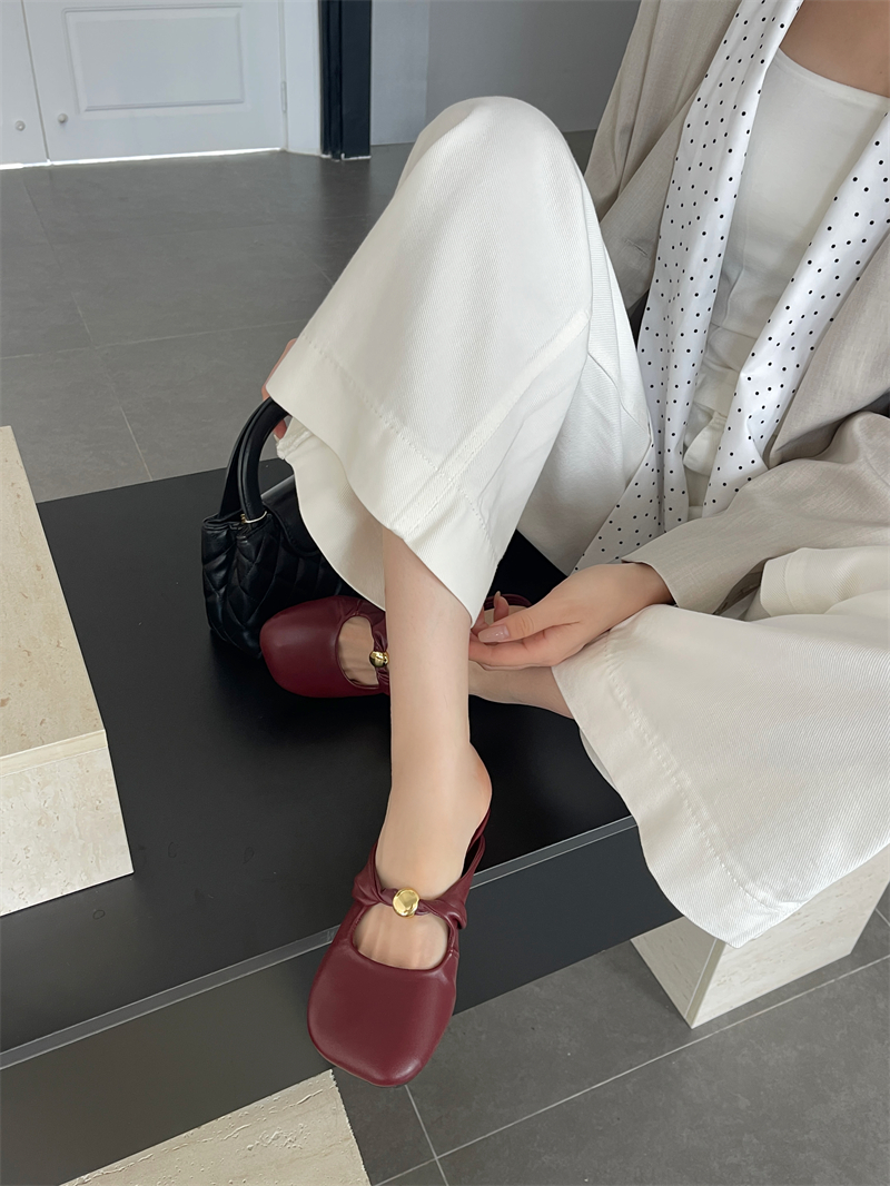 2025 New High Heel Slip-On Sandals for Women - Image 4